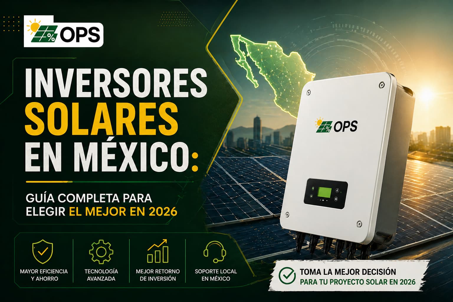 Inversores solares en México
